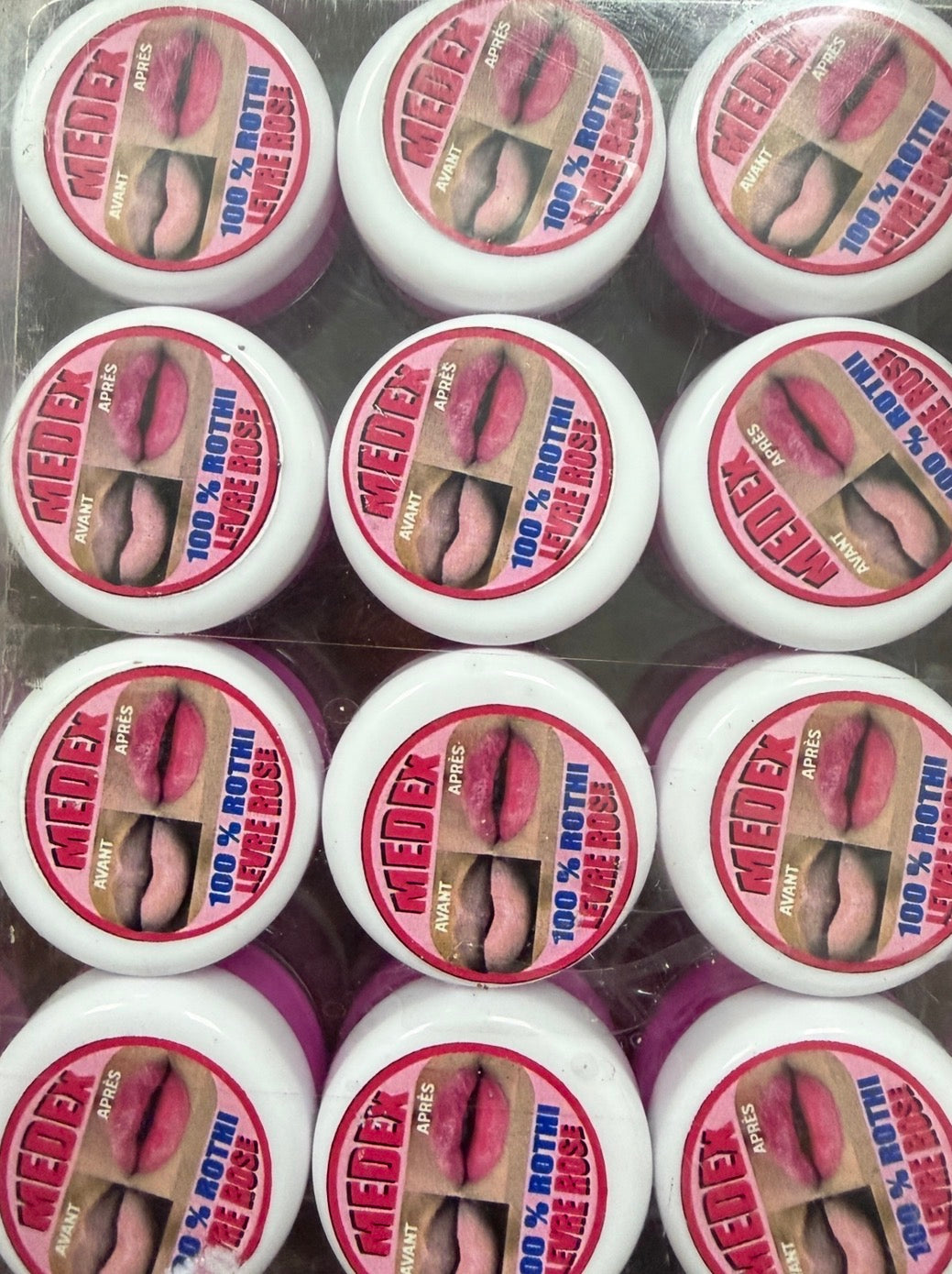 MEDEX  LEVRE ROSE  Pink Lips Stain 100% ROTHI