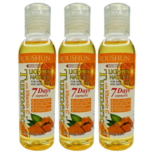 Roushun Turmeric Lighten Natural Oil – 118ml / 4.1 fl. oz - Trillingo Express Online Marketplace