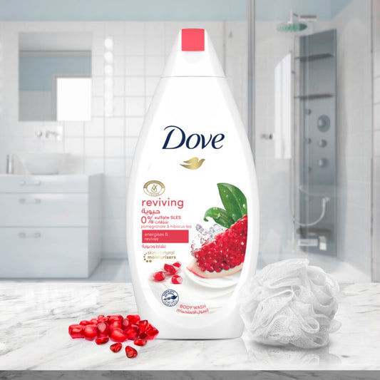 Dove Reviving Pomegranate & Hibiscus Tea Shower Gel 250ml - Trillingo Express Online Marketplace