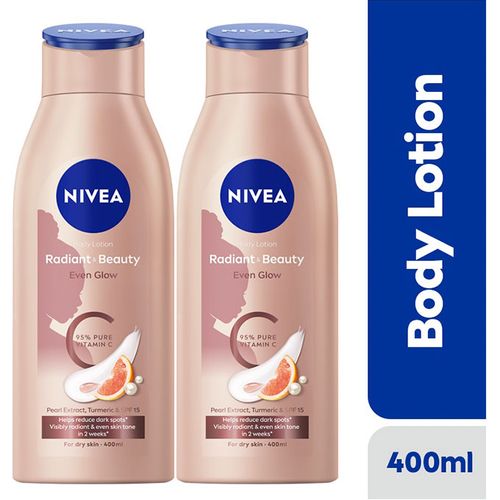 Nivea Radiant & Beauty Even Glow 95% Pure Vitamin C Body Lotion