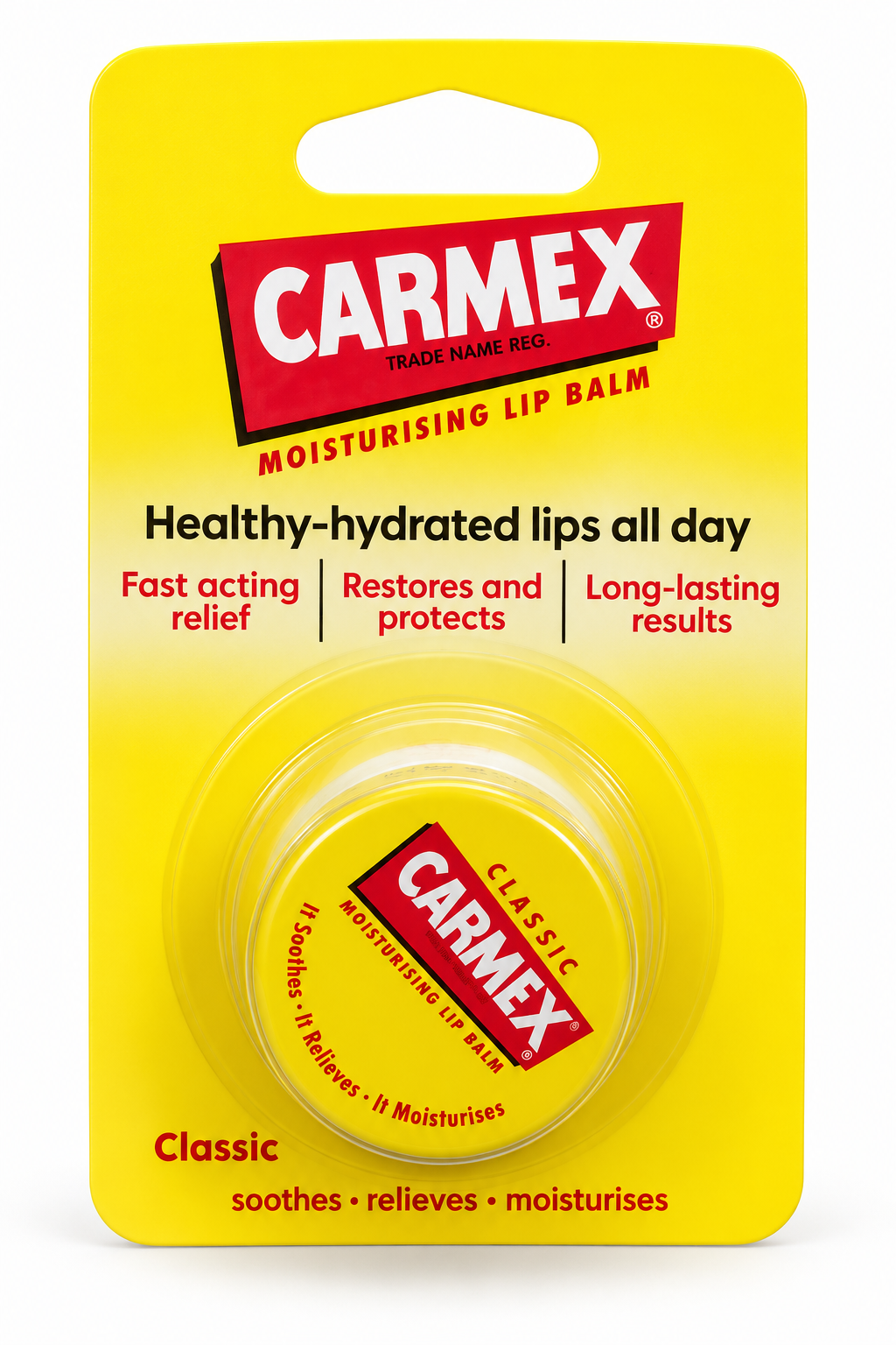 Carmex Moisturising Lip Balm Tub Hydrating Lip Care