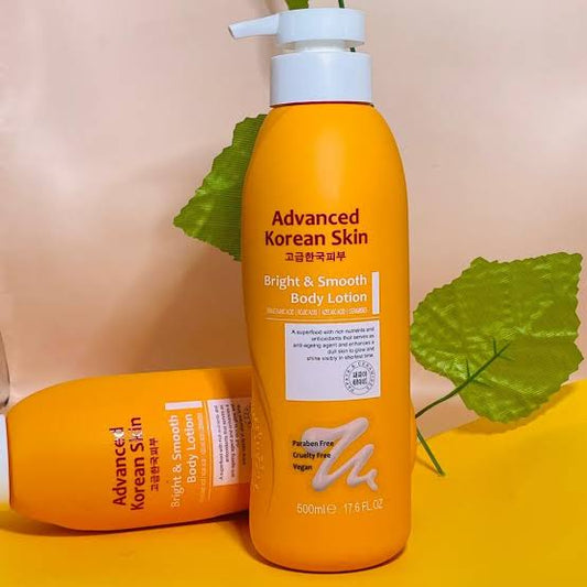 Advanced Korean skin Bright & Smooth Body Lotion 500ml