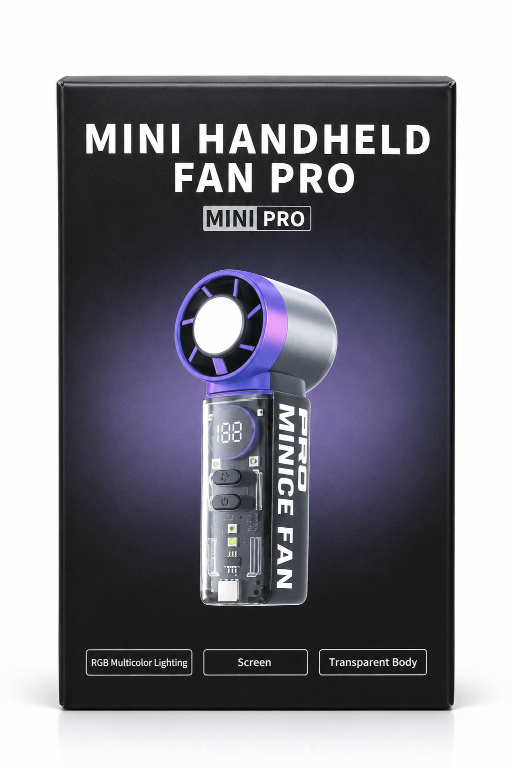 Pro Mini Ice Handheld Fan