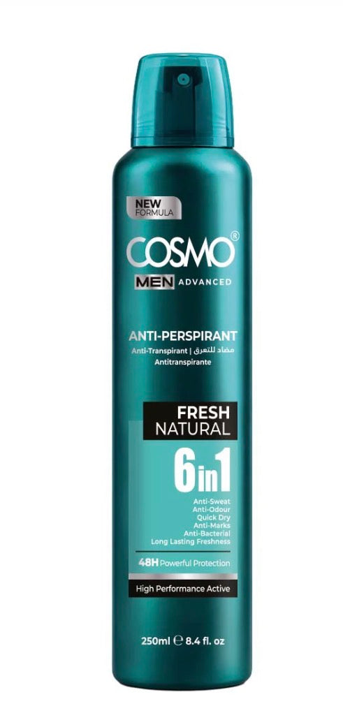 Cosmo Fresh Natural Anti Perspirant Deodorant 250ml
