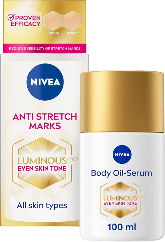 NIVEA Luminous 630 Anti Stretch Marks & Dark Body Oil Serum