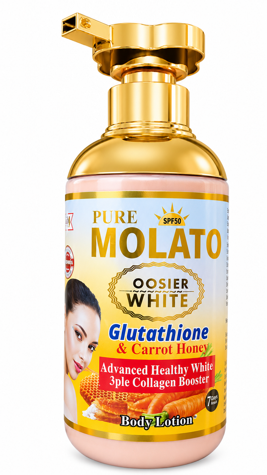 Pure Molato Oosier Gluta & Carrot Spf 50 Body Lotion
