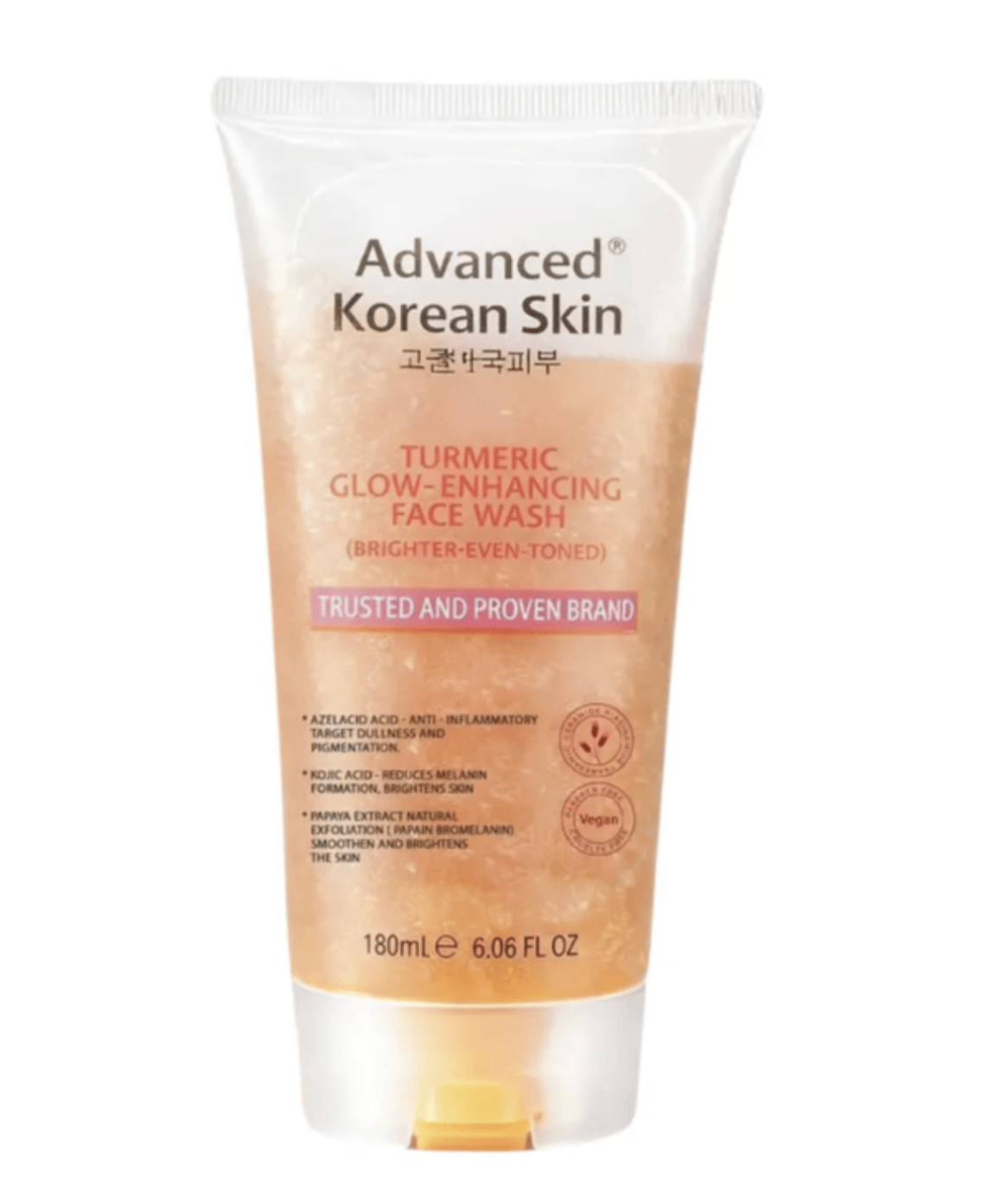 Advanced Korean Skin Turmeric Glow-Enhancing Gel Wash