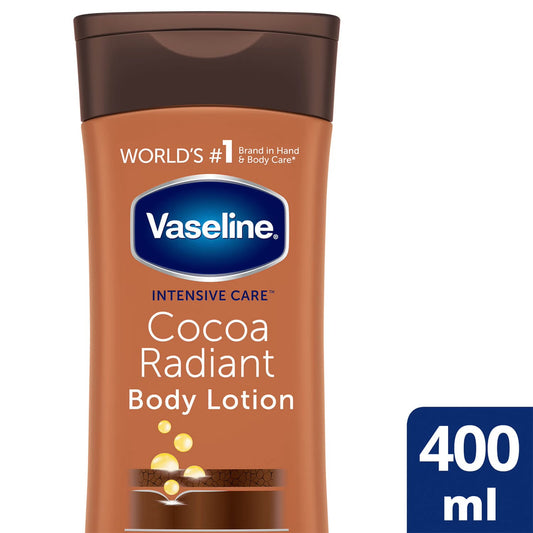 Vaseline Cocoa Radiant Intensive Care Lotion - 400ml - Trillingo Express Online Marketplace