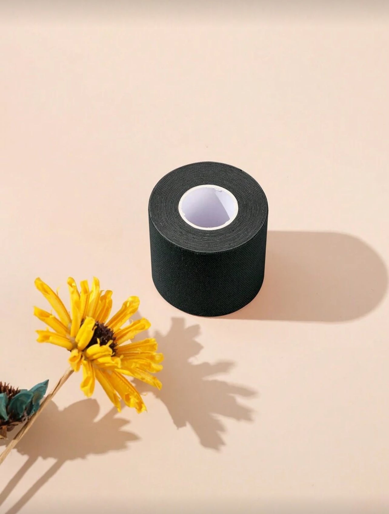 Black Elastic Boob Tape – Fit All Sizes (3m Roll)