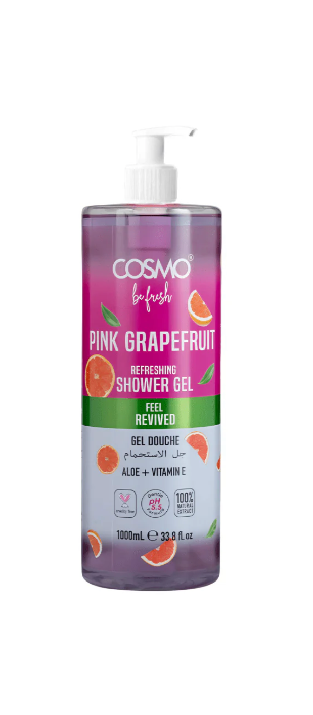 Cosmo Pink Grapefruit Refreshing Shower Gel 1000ml