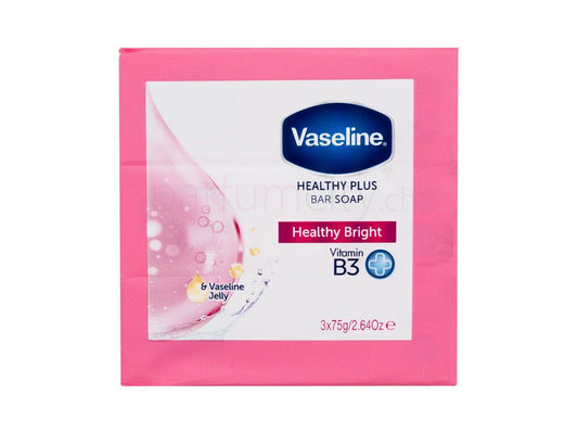 Vaseline Healthy Plus Bar Soap with Vitamin B3 - 3x75g - Trillingo Express Online Marketplace