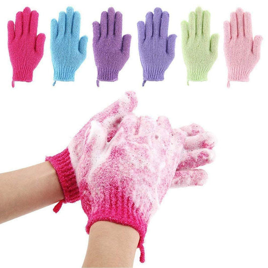 New Exfolating Scrubber Multi Col Assorted Bath Glove - Trillingo Express Online Marketplace
