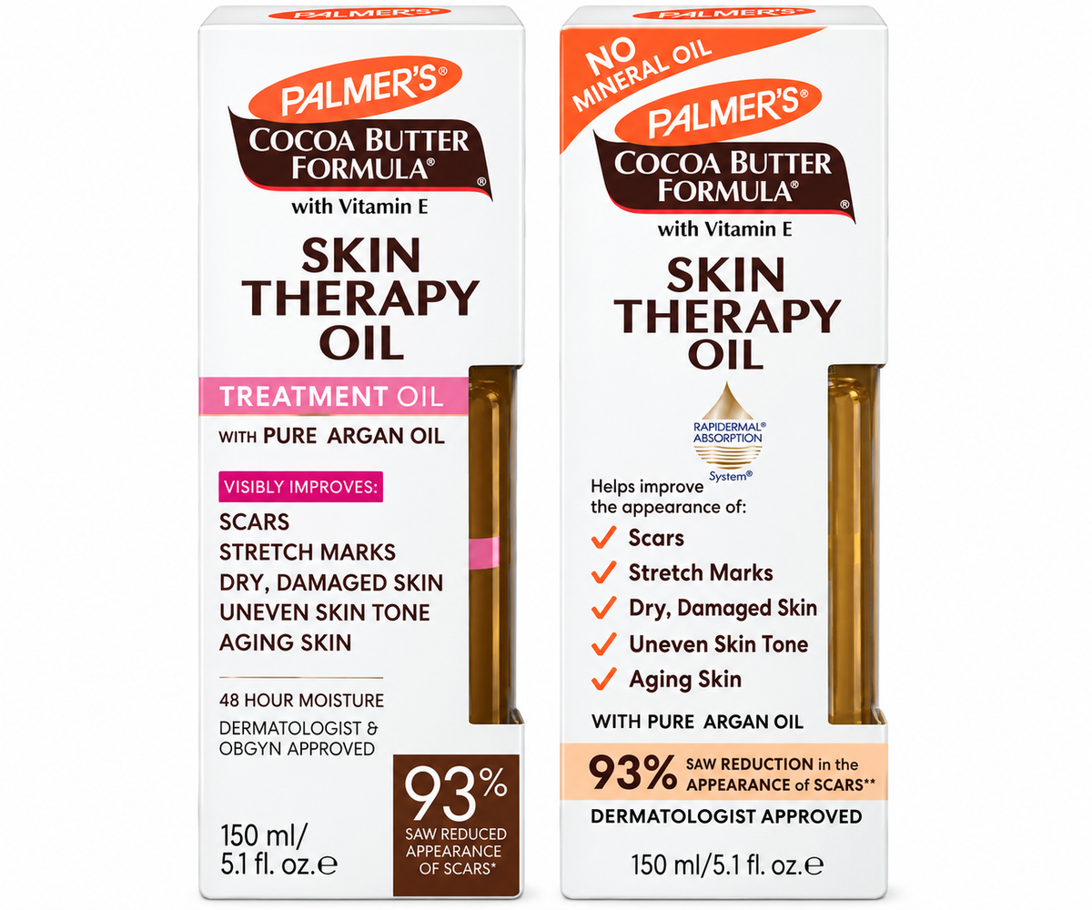Original Palmers Cocoa Butter SKIN Therapy &  Pure Argan Oil 150ML