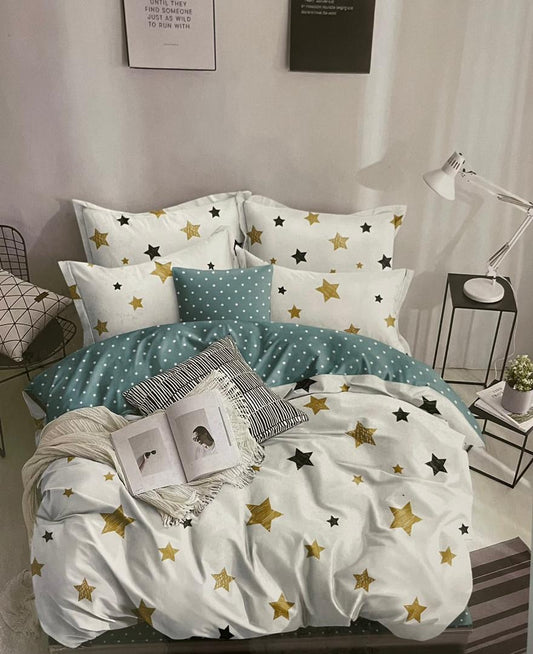 Sapphire With Stars Complete Bed Sheets Set - Trillingo Express Online Marketplace