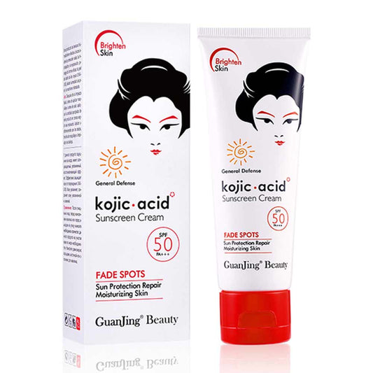 Kojic Acid Sunscreen Cream Fade Spots SPF 50 - Trillingo Express Online Marketplace