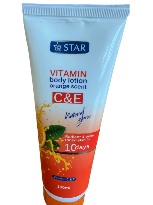 Star Vitamin Body Lotion Orange Scent C + E - Trillingo Express Online Marketplace