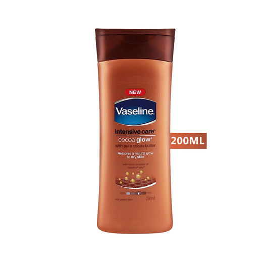 Vaseline Intensive Care - Cocoa Glow with Pure Cocoa Butter 200ml - Trillingo Express Online Marketplace