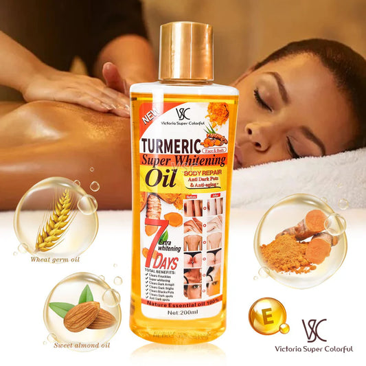 Original Victoria Turmeric Whitening Body Corrector Oil 200ML - Trillingo Express Online Marketplace