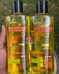 Pure Egyptian Gold Face and Body Oil 200 ML - Trillingo Express Online Marketplace