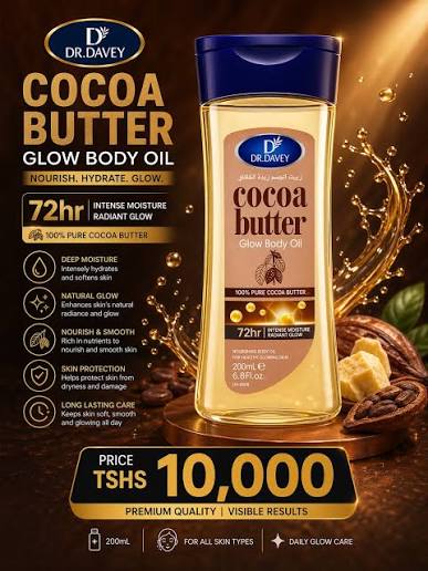 Dr. Davey COCOA BUTTER GLOW BODY OIL 72H 200ML