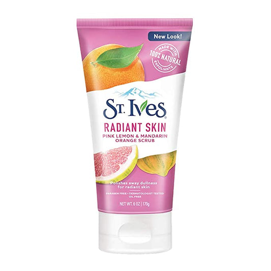 St. Ives Radiant Skin Face Scrub Pink Lemon + Mandarin - Trillingo Express Online Marketplace