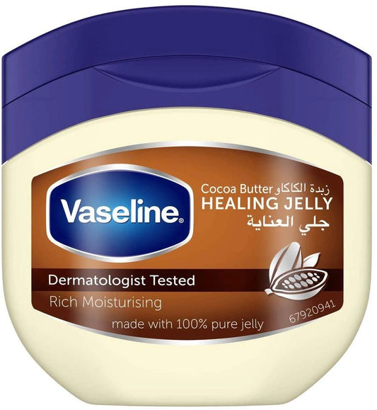 Vaseline - Cocoa Butter Petroleum Jelly (Dermatologically Tested) 250ml - Trillingo Express Online Marketplace