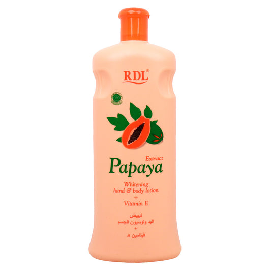 RDL Papaya Extract Whitening Hand & Body Lotion + Vitamin E - Trillingo Express Online Marketplace