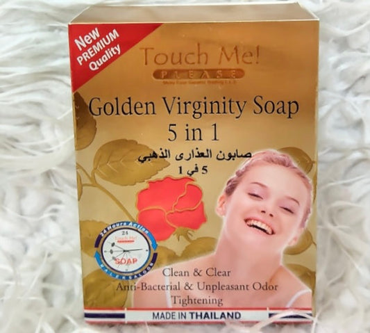 Touch Me! Please Gold Virginity Soap 5 In 1 - Trillingo Express Online Marketplace