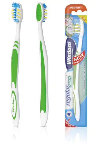 Wisdom Regular Fresh Manual Toothbrush - Trillingo Express Online Marketplace