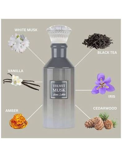 Lattafa Grey Velvet Musk Perfume