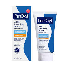 Pan Oxyl Acne Foaming Wash 10% Benzoyl