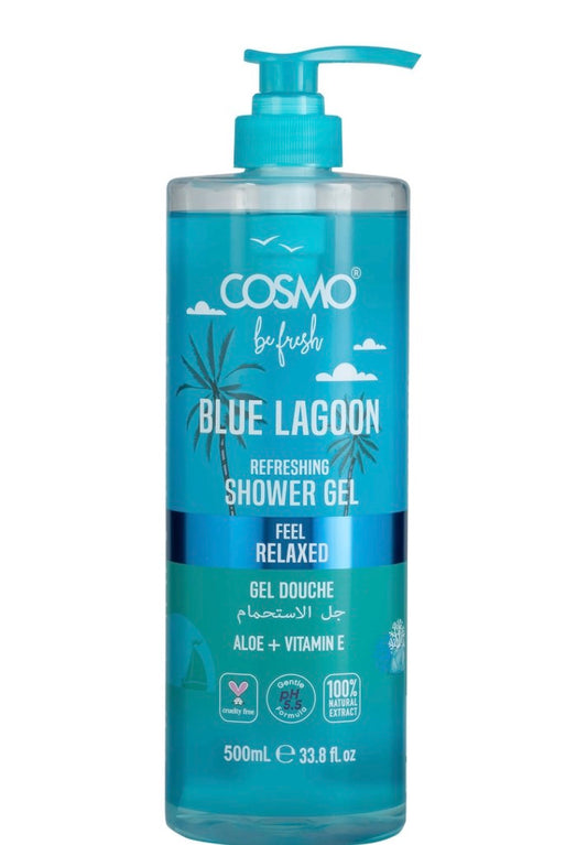 Cosmo Blue Lagoon Refreshing Shower Gel 1000ml