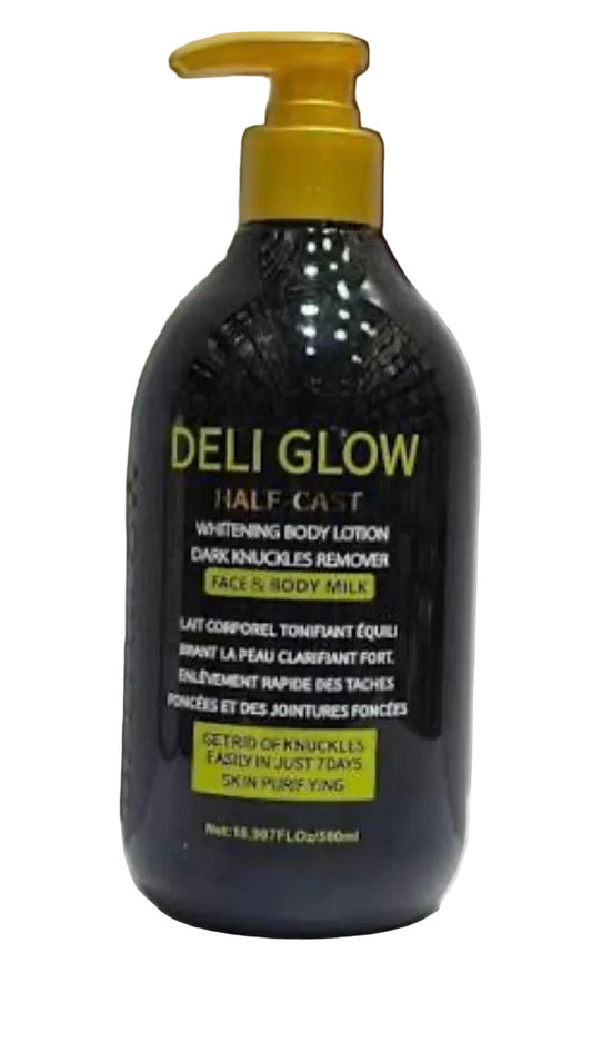 Deli Glow Half Cast Whitening Lotion 500g