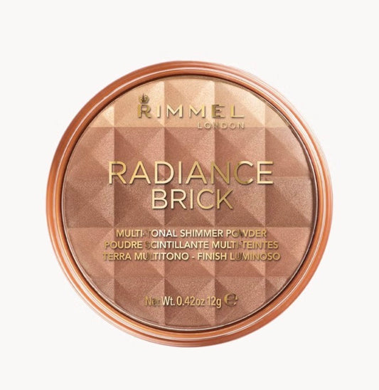 Rimmel Radiance Brick Multi-Tonal Shimmer Powder-002 Medium