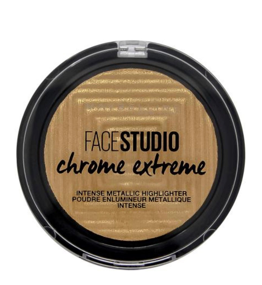 Maybelline Master Chrome Extreme Metallic Highlighter – 500 Sparkling Citrine