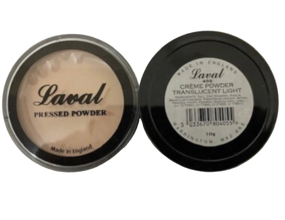 Laval Pressed Powder – 405 Translucent Light