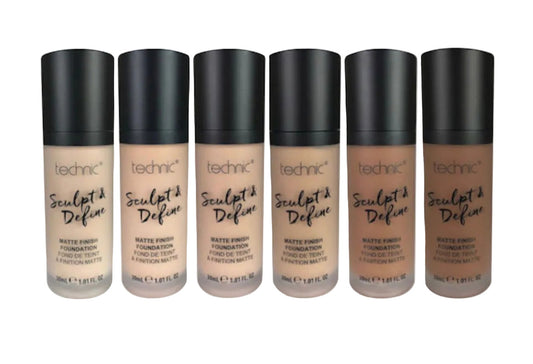 Technic Sculpt & Define Matte Finish Foundation- Colour Options