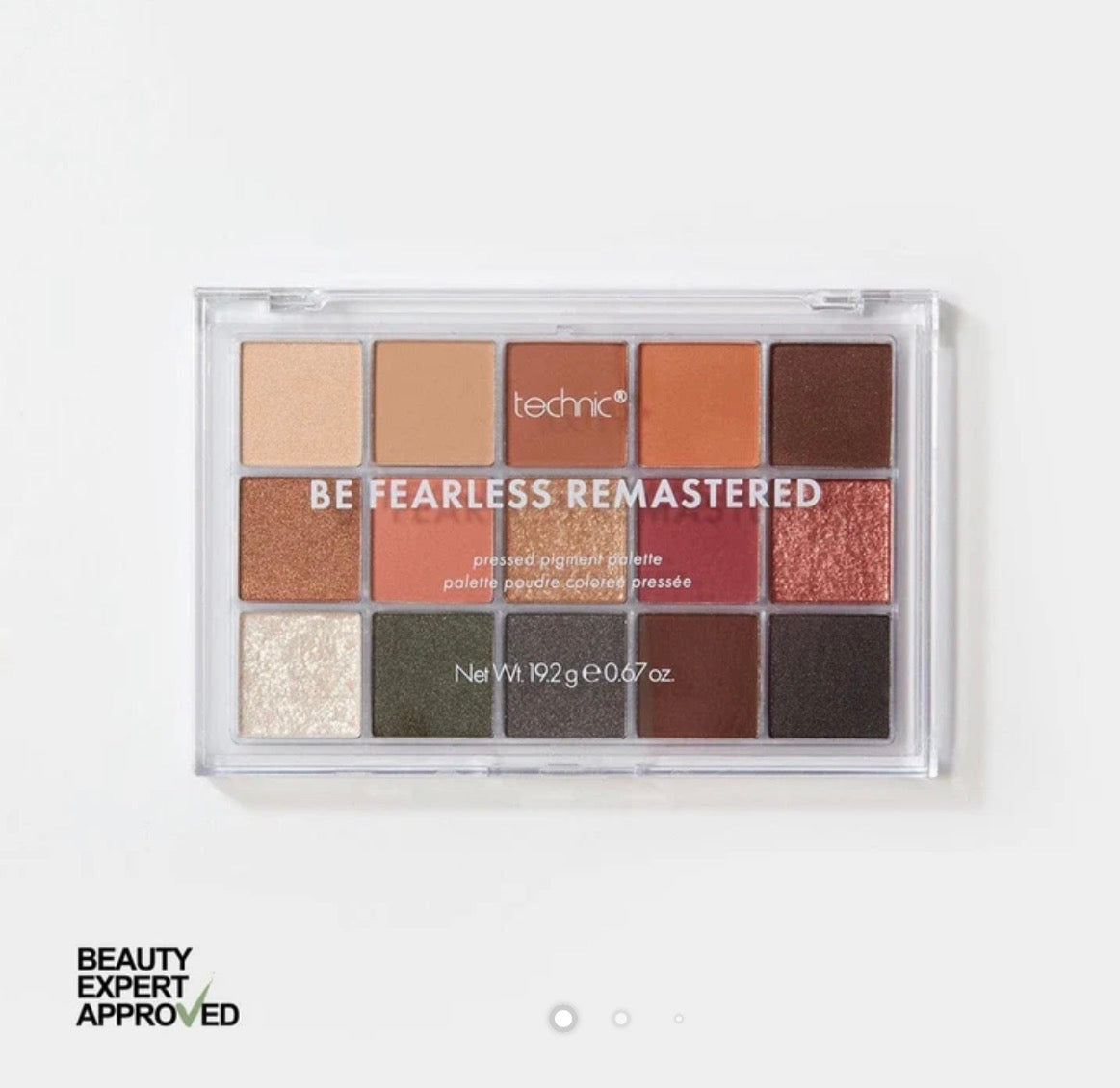 Technic Be Fearless Remastered Pressed Eyeshadow Pigment Palette