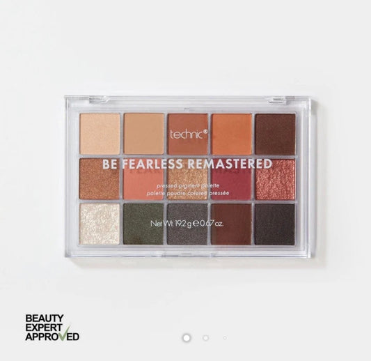 Technic  Be Fearless Remastered Pressed Eyeshadow Pigment Palette