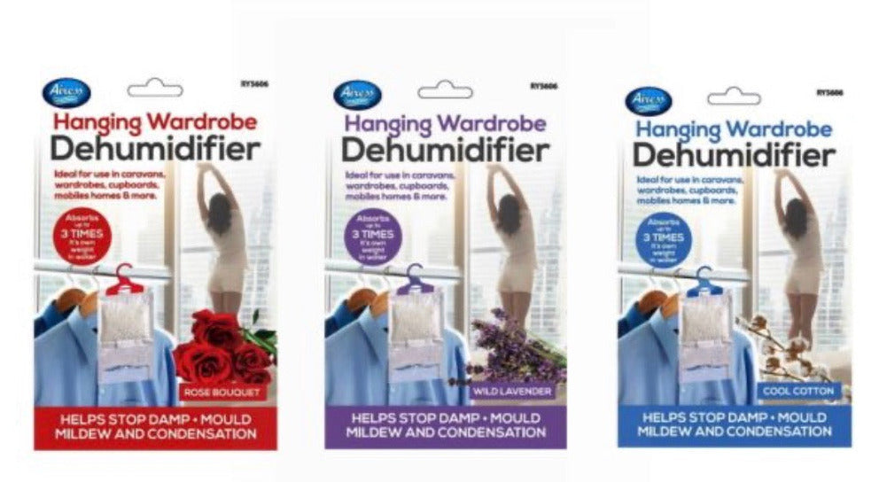 Airess Hanging Wardrobe Dehumidifier Assorted Fragrance Scent