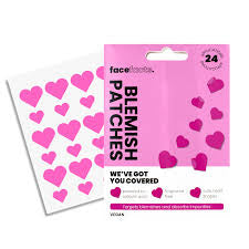 Face Facts Blemish Patches – Pink Hearts (24 pcs)