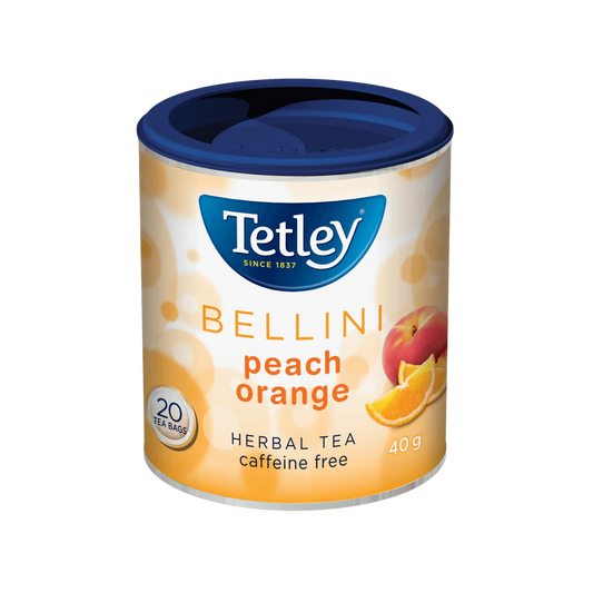 Tetley Bellini Peach Orange Herbal Tea - Trillingo Express Online Marketplace