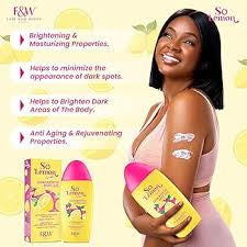 Fair & White Paris So Lemon So White Glow Booster Body Care – 500ml