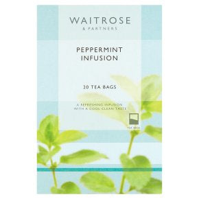 Waitrose Peppermint Infusion Herbal Tea x 20 Bags