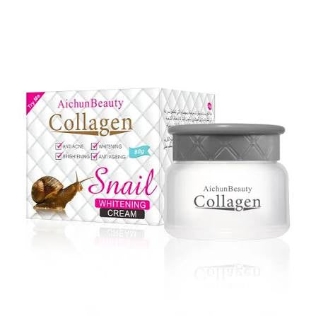 Aichun Beauty Collagen Snail Face Cream 80g