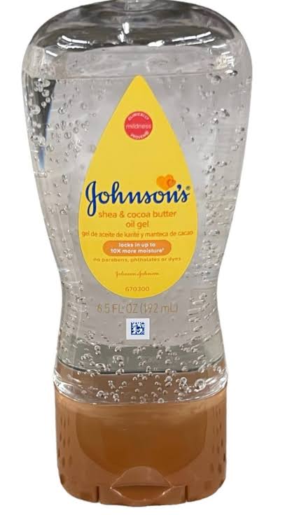 Johnson’s Shea & Cocoa Butter Oil Gel (6.5 fl oz / 192ml)