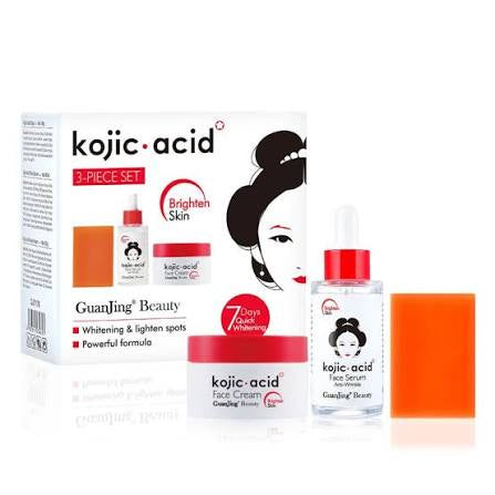 Guanjing Beauty Kojic Acid 3-Piece Set