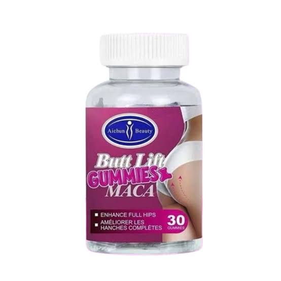 Aichun Beauty Butt Lift Maca Gummies – For Fuller Hips (30 Gummies)