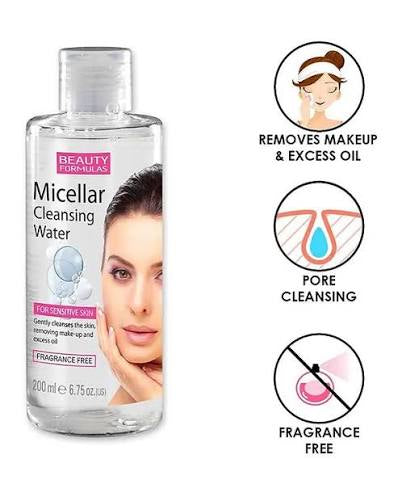Beauty Formulas Micellar Cleansing Water – 200ml