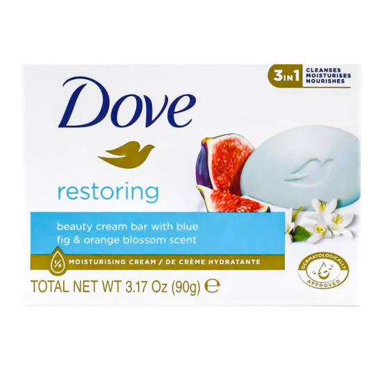 Dove Restoring Blue Fig Beauty Cream Bar - 90g